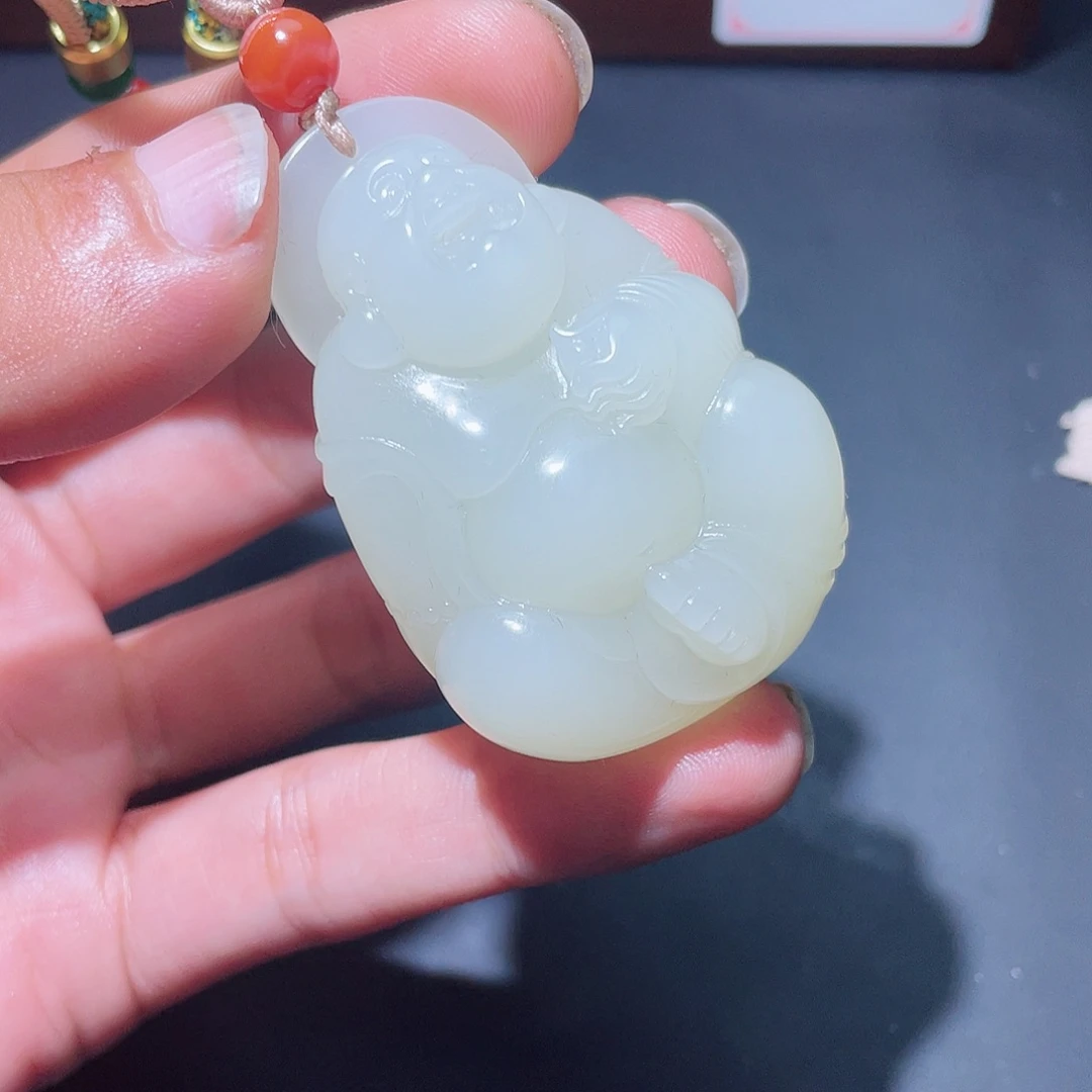 和田玉把件未镶嵌耀**威D2