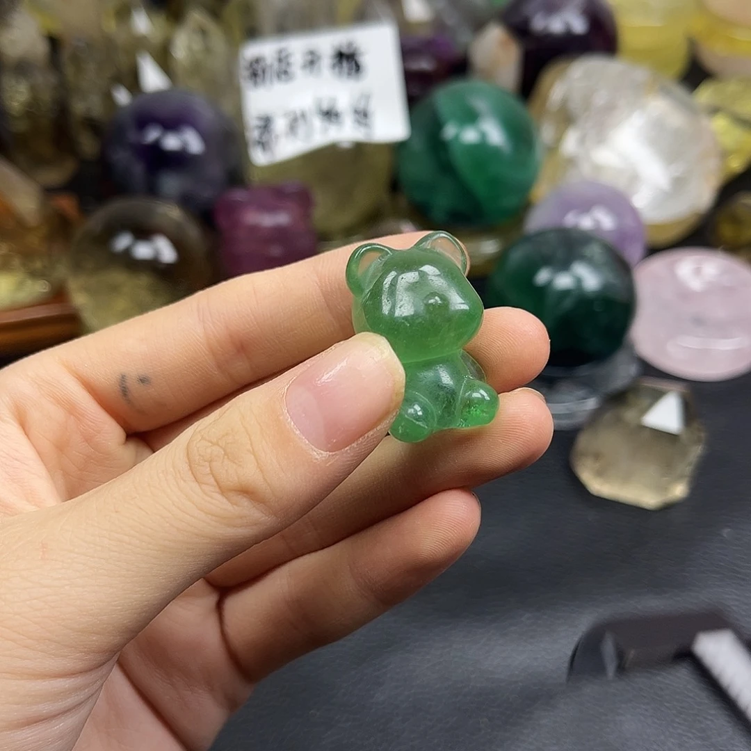 未镶嵌紫晶珠宝半成品191水晶石