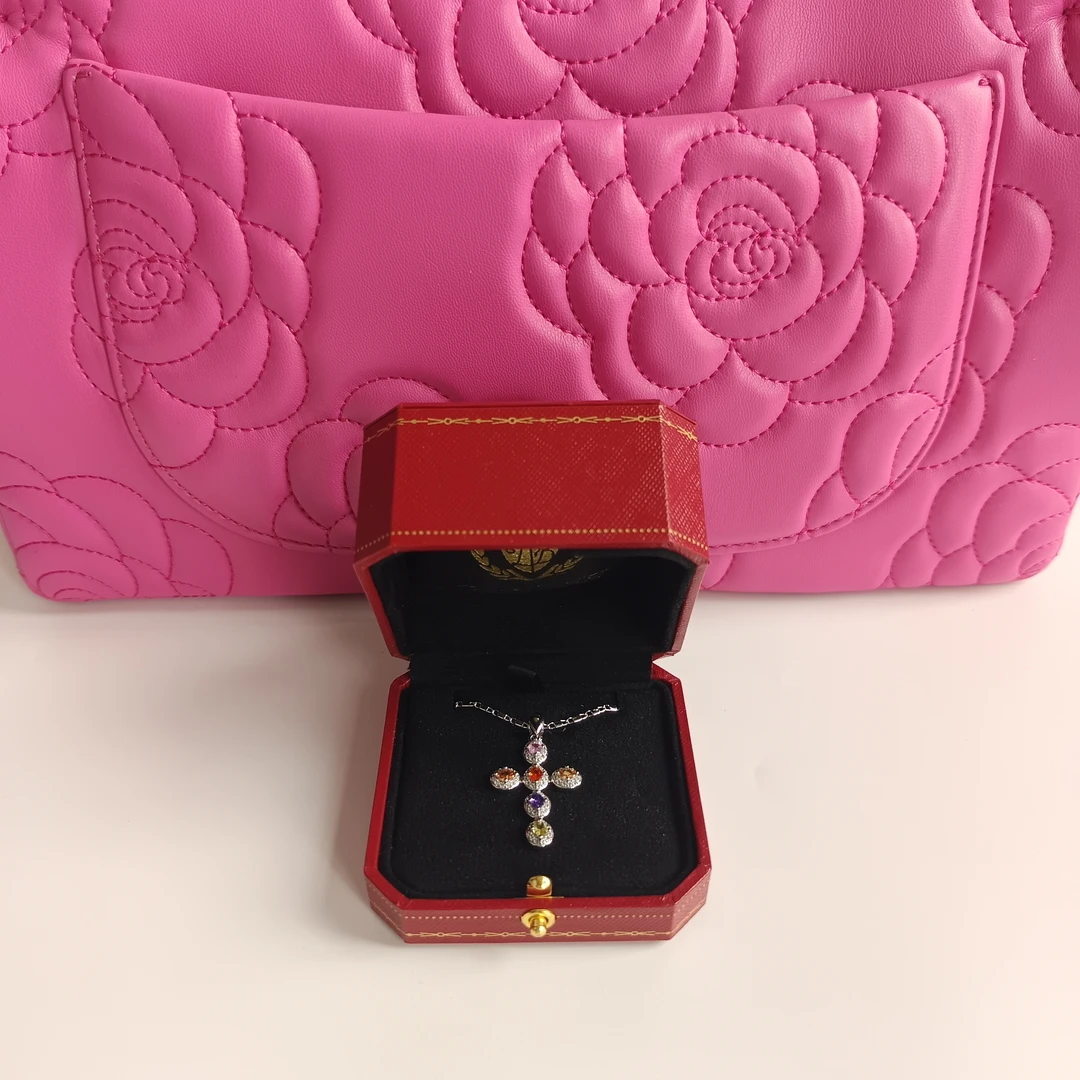 培育红宝石2980 B项链--绚丽多彩-精工多彩项链赠礼盒