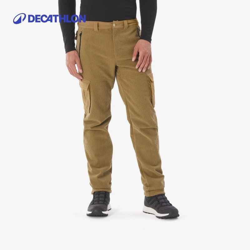 迪卡侬NH900男士郊野徒步防风保暖长裤舒适休闲运动野营350988