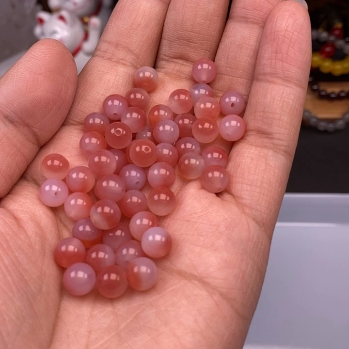 未镶嵌盐源玛瑙玛瑙/玉髓卡7盐源30个