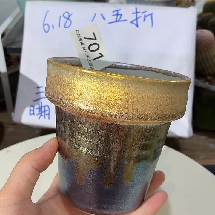 炫彩花盆，八五折后价格