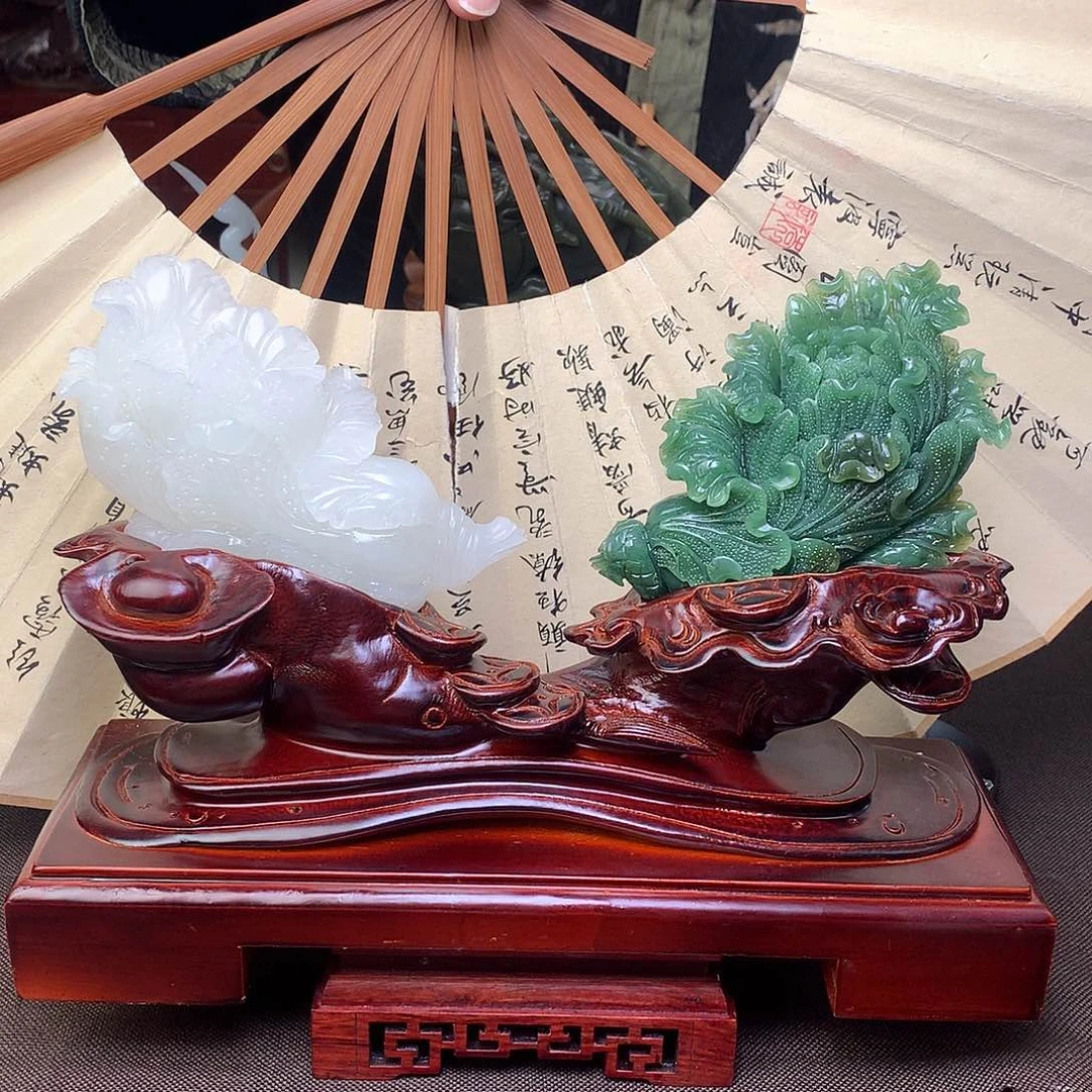 和田玉未镶嵌摆件