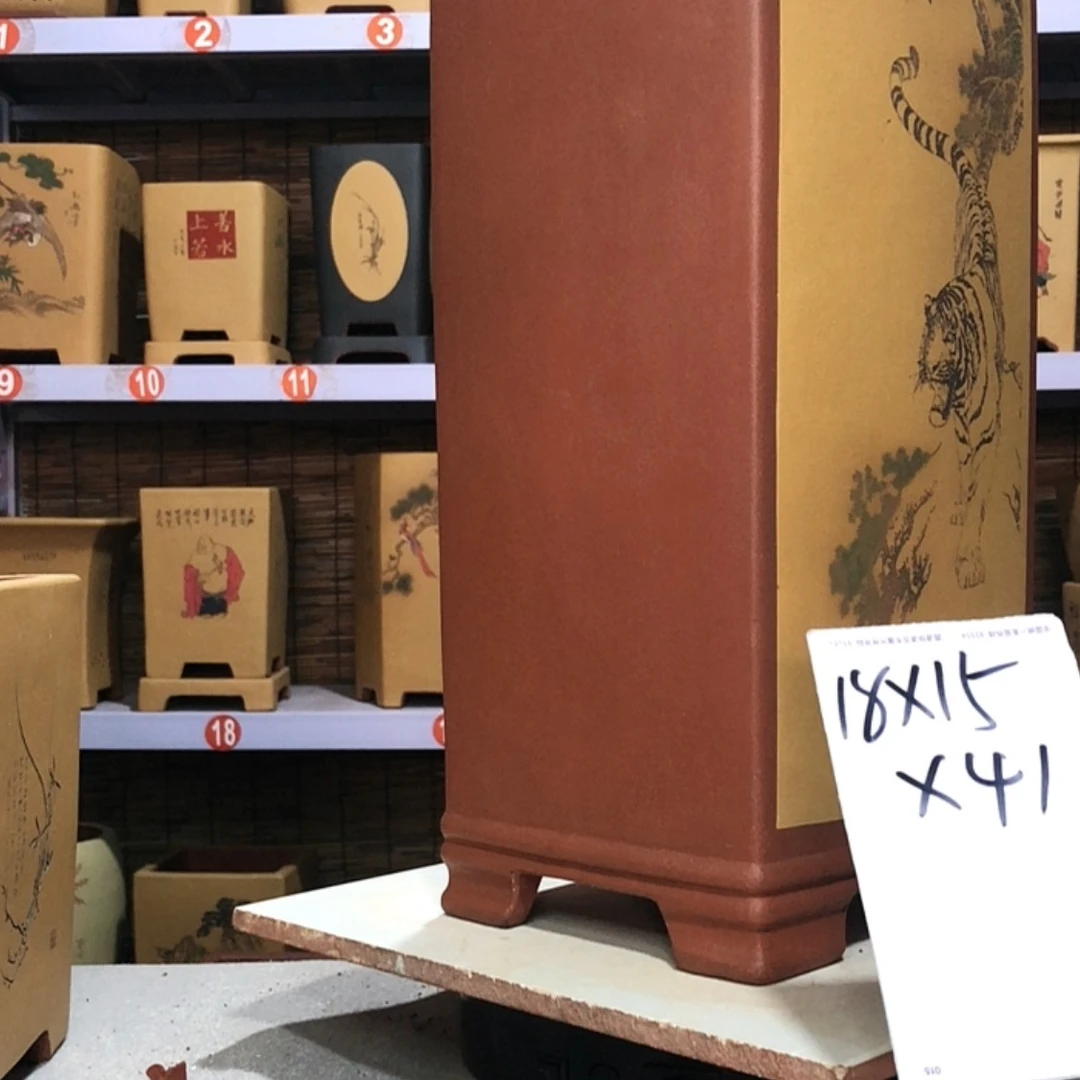 【闪购商品】紫砂花盆老*手工制作