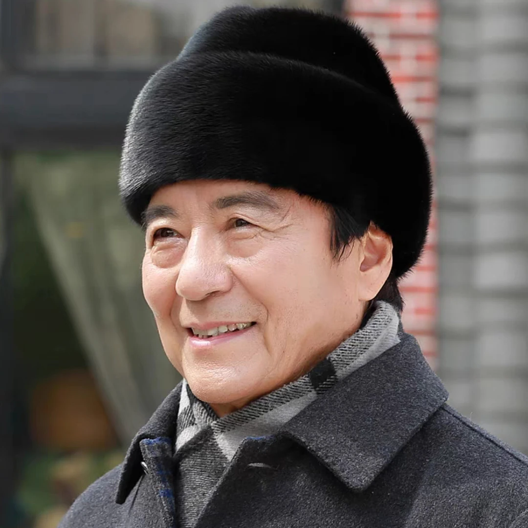 男款整貂帽女款貂尾编织帽