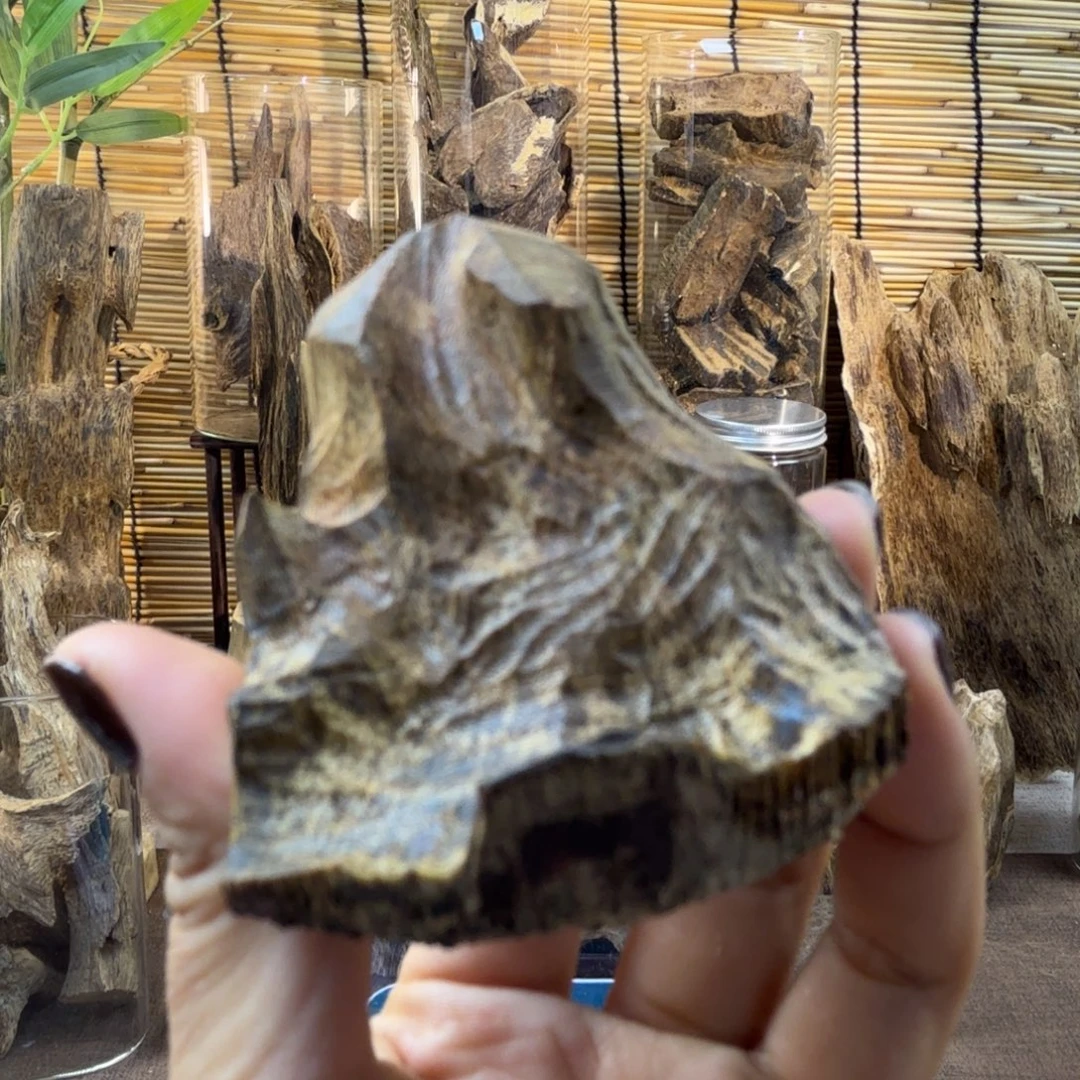 沉香沉香碎屑沉香张勺子包头45g