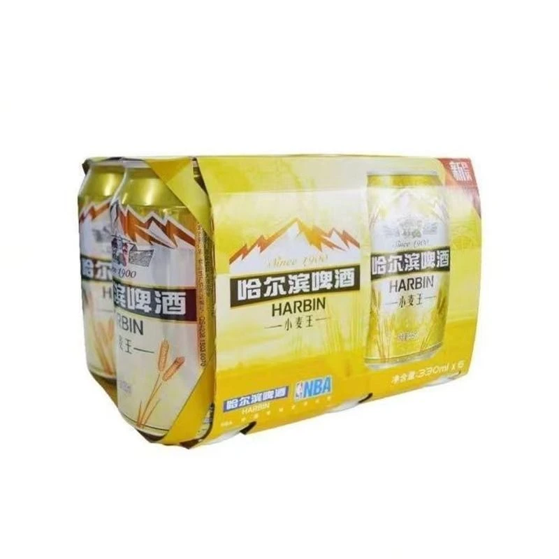 哈尔滨Harbin小麦王330ml*6听/包(未成年人请勿购买)