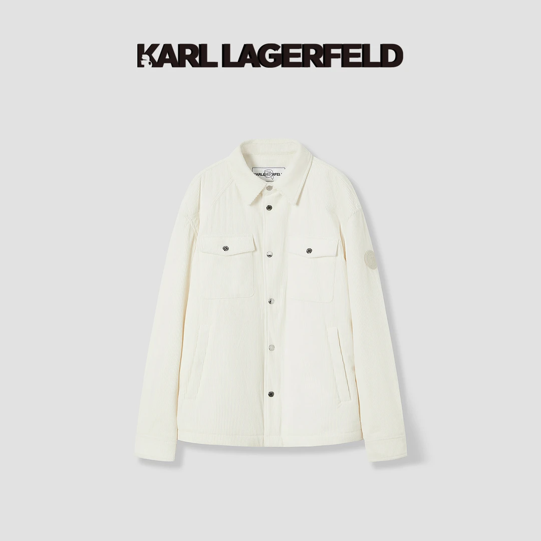 【官方男装】KARL LAGERFELD卡尔拉格斐短棉服1K1E70109118