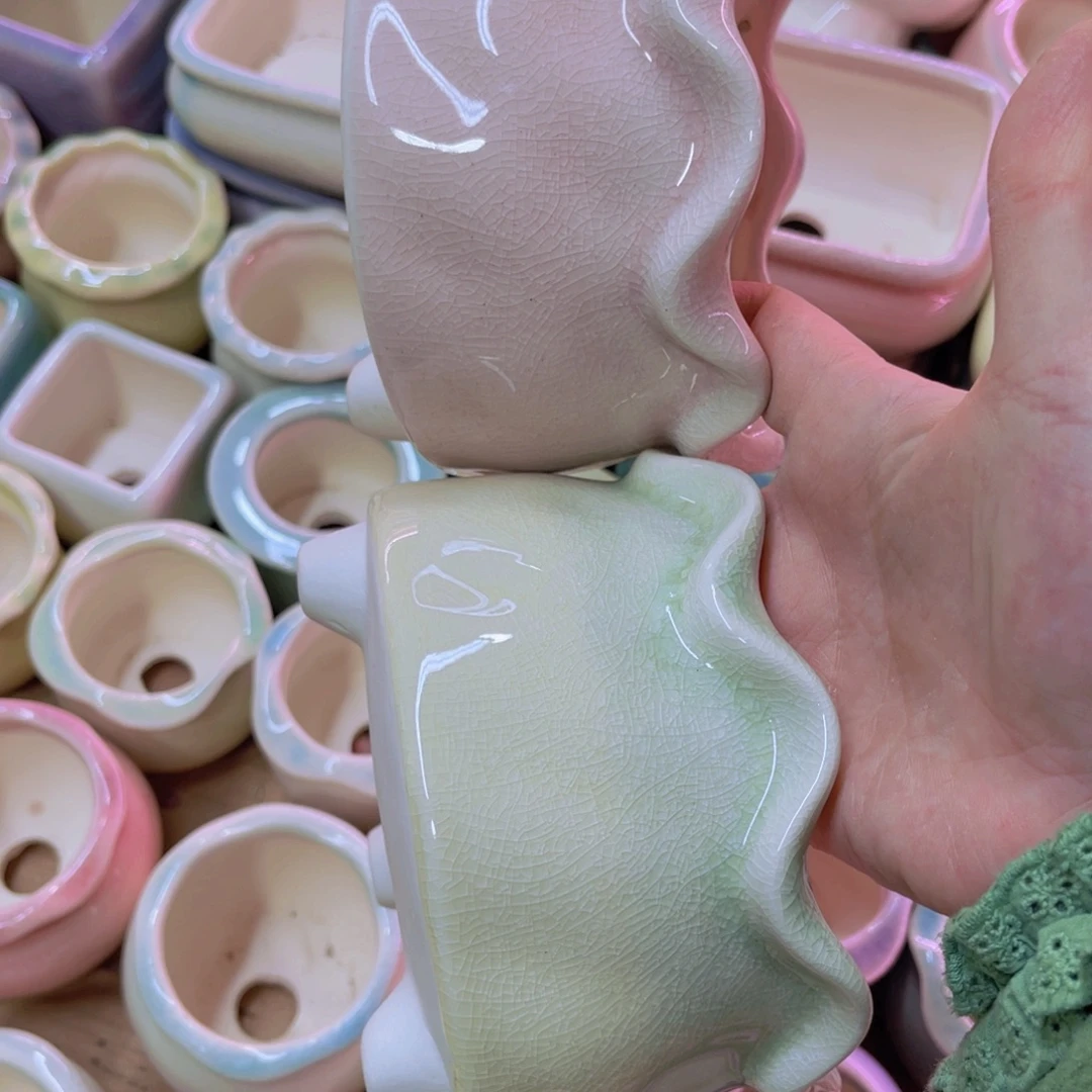 陶瓷花盆当场凑满12包邮