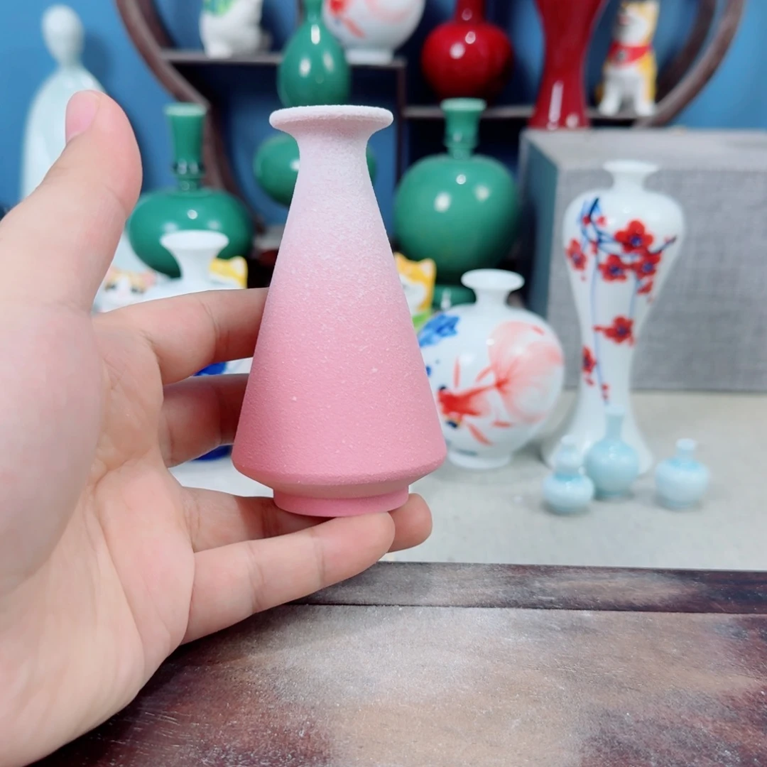 陶瓷手工小花器摆件
