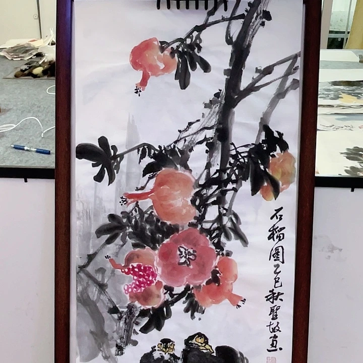 国画张圣敏先生纯手绘作品