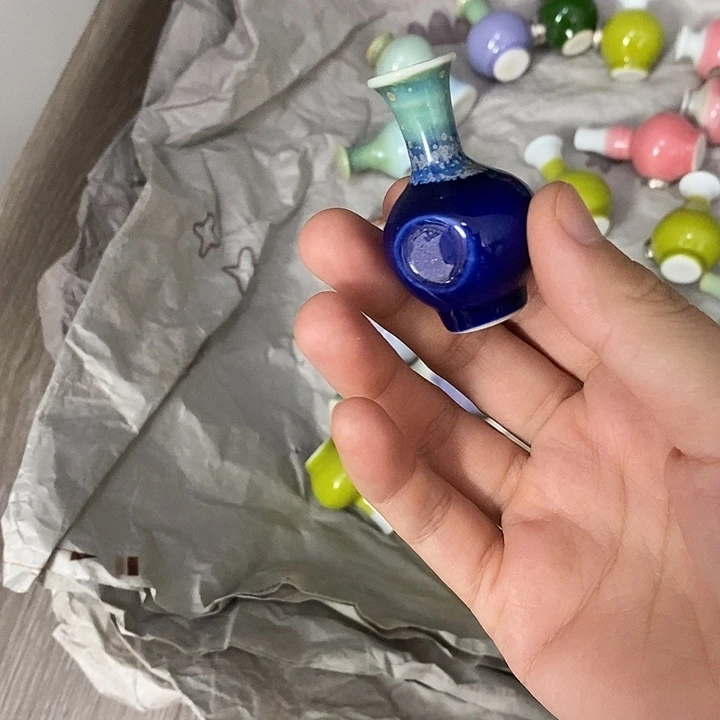 小****景德镇高温陶瓷小花瓶