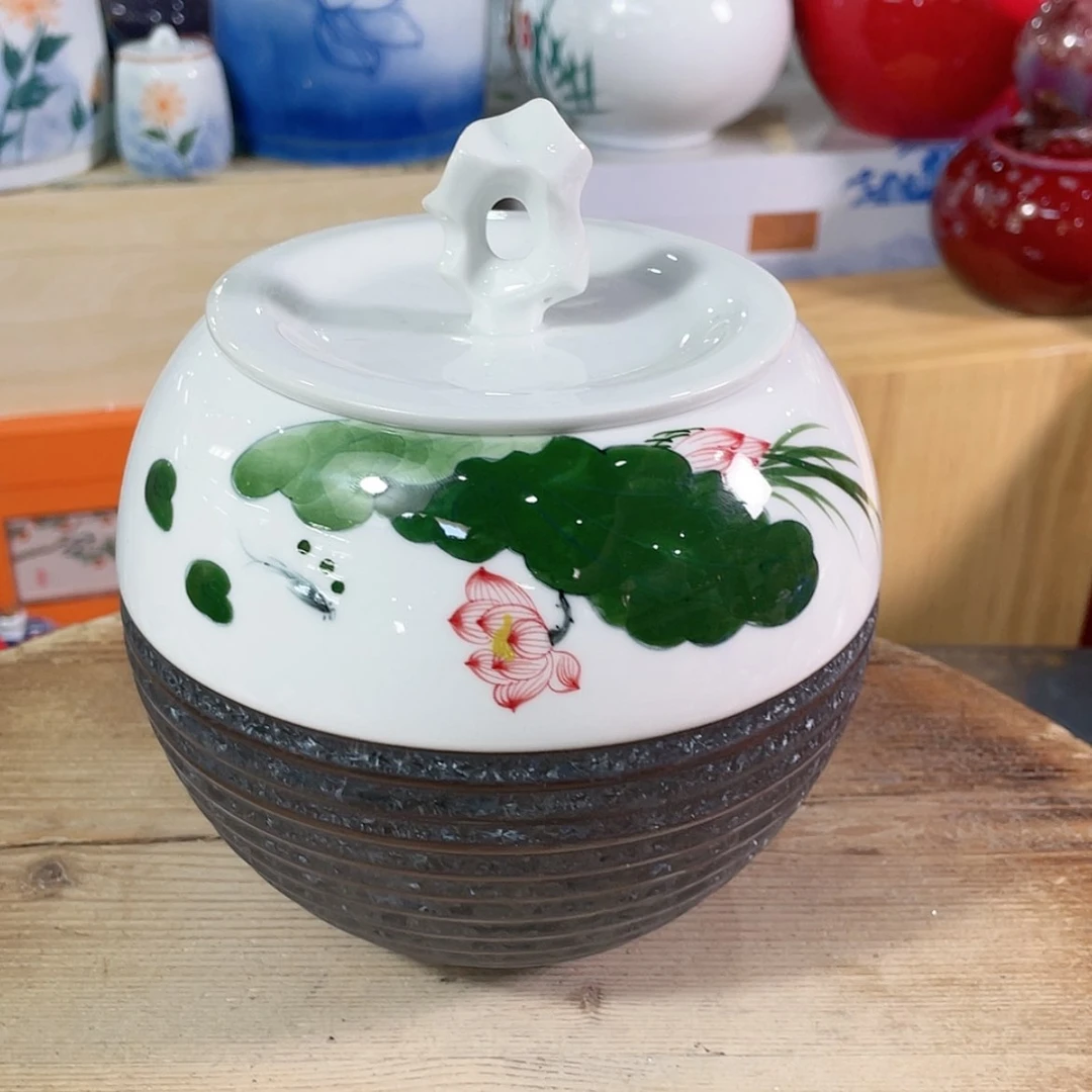 【闪购商品】罐陶瓷茶叶罐密封罐