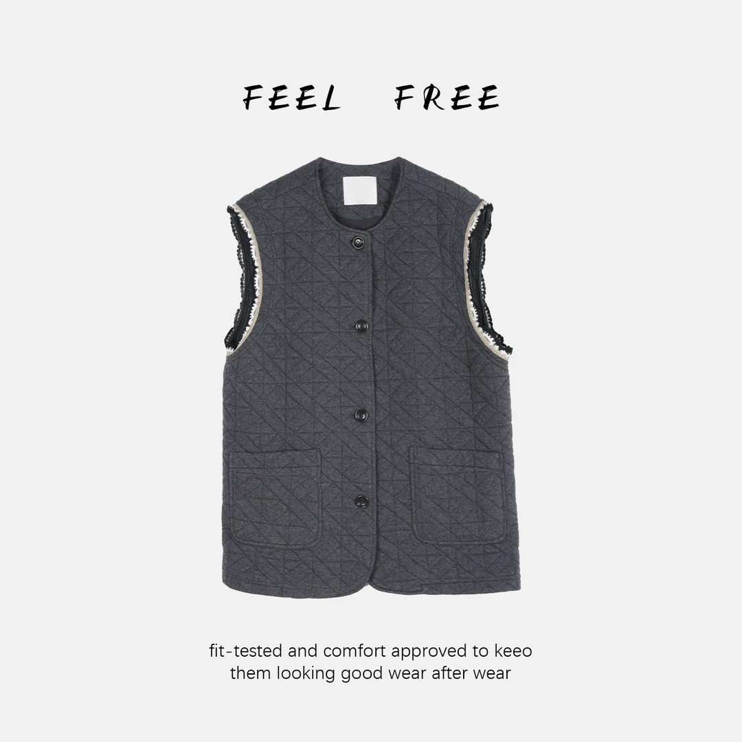 FEEL FREE-香香蕾丝边马甲 2025新款NEW