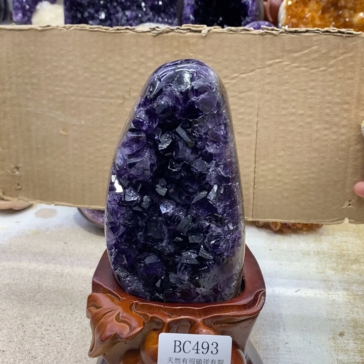 大型摆件（非配饰）未镶嵌紫晶