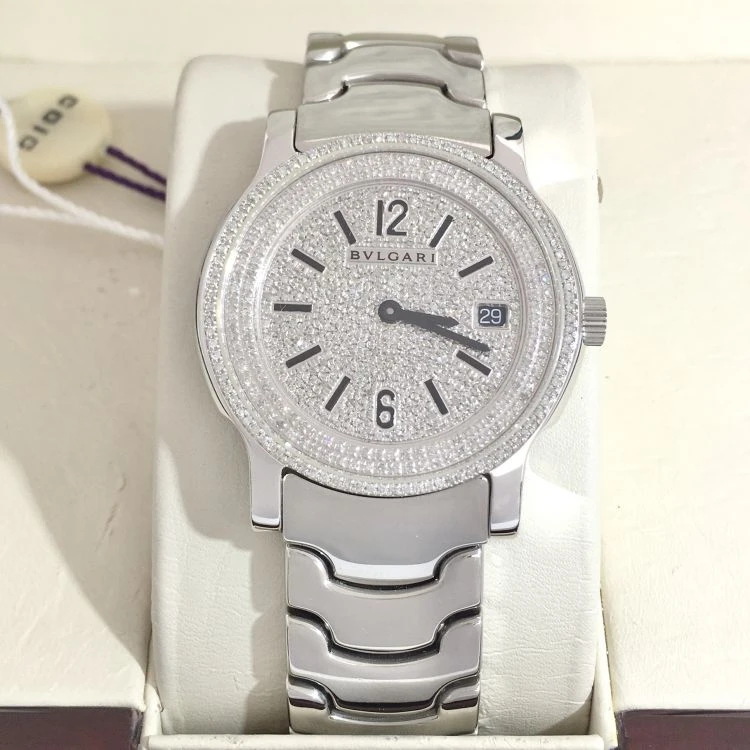 99新 BVLGARI/宝格丽 宝格丽/石英表/表径35/S9925091829/
