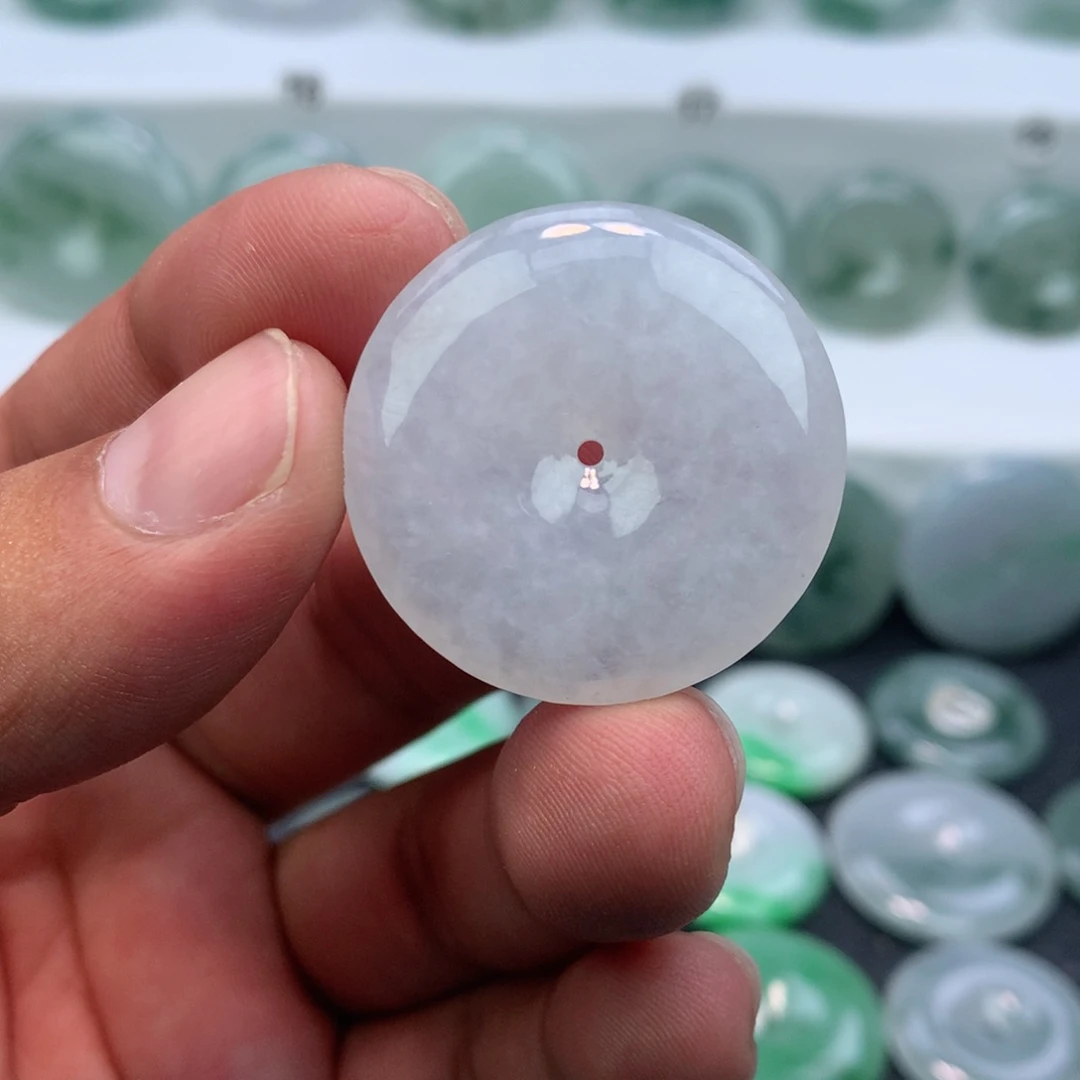 翡翠未镶嵌颈饰缅甸天然A货翡翠31.8-6.1