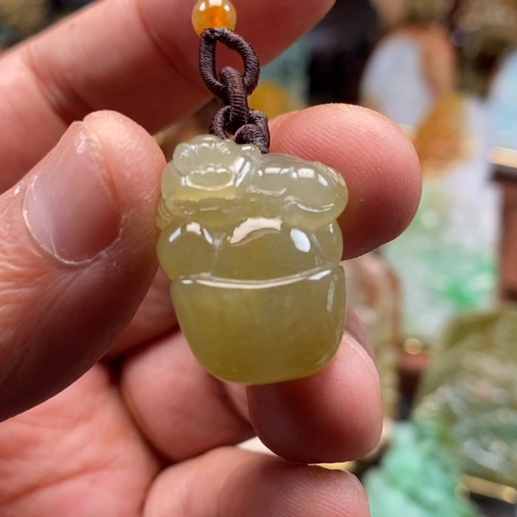 【闪购商品】颈饰未镶嵌翡翠缅甸翡翠A货吊坠