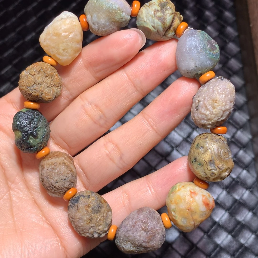 未镶嵌玛瑙/玉髓珠宝半成品