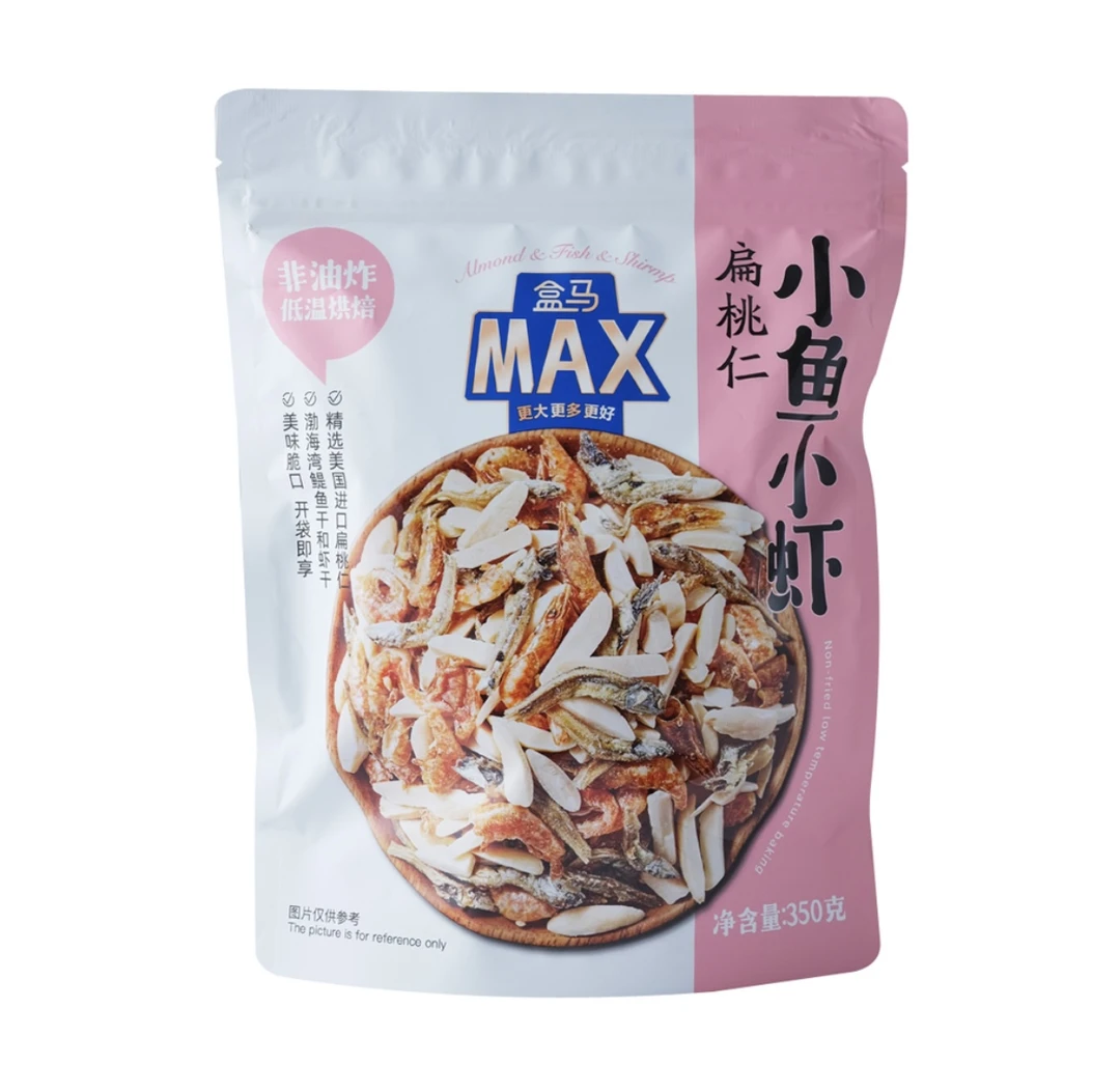 盒马MAX 扁桃仁小鱼小虾 350g /袋