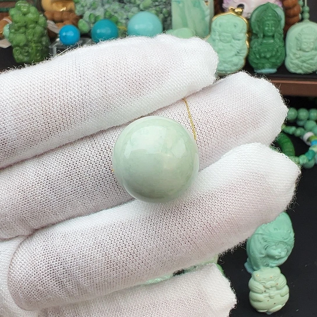 绿松石未镶嵌绿松石主播璐璐