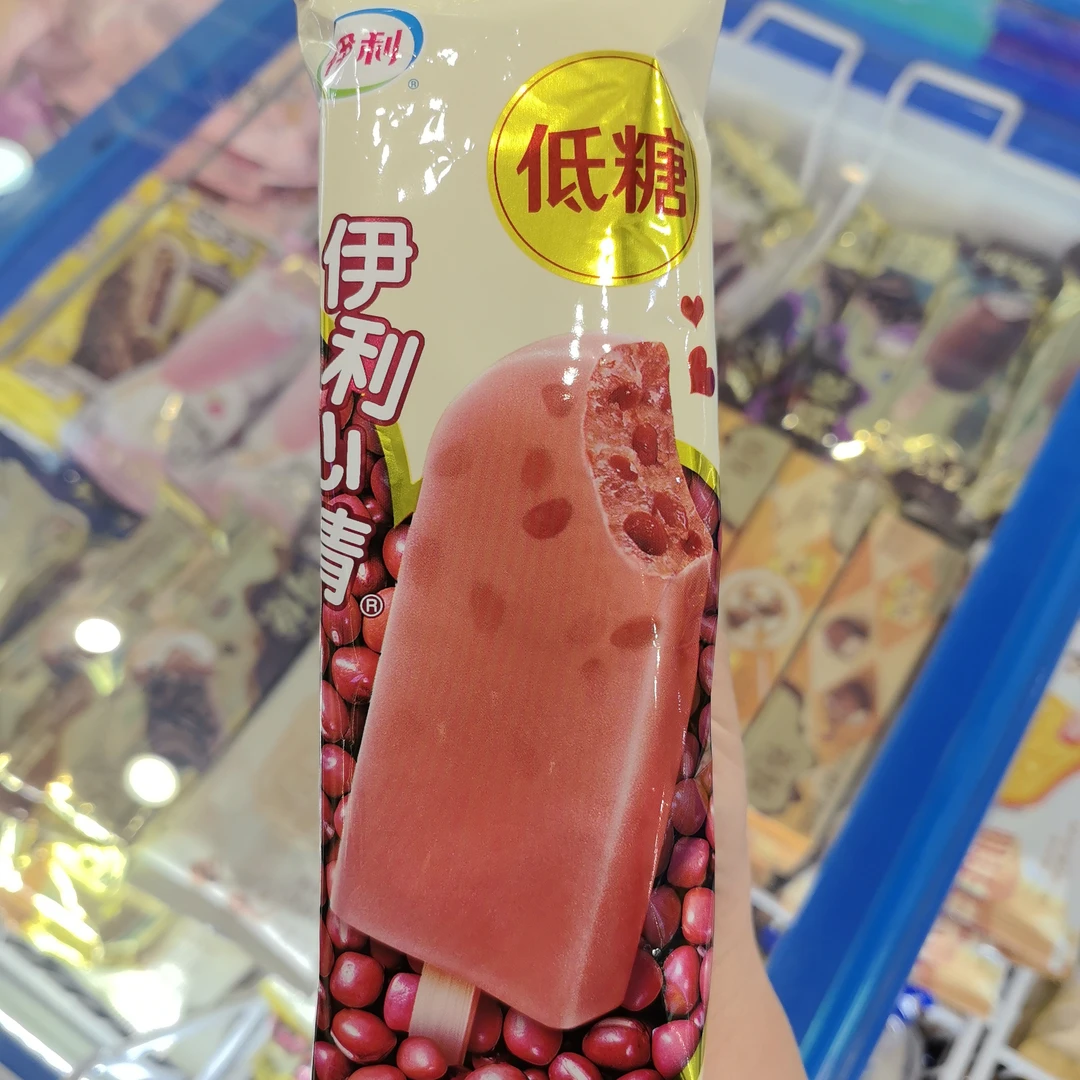 2支 伊利心情低糖（红豆雪糕）