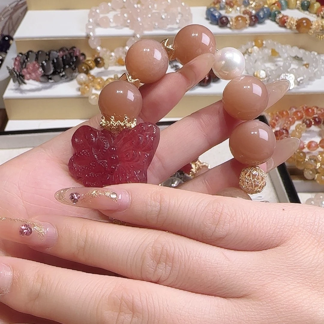 水晶手链未镶嵌w*^把