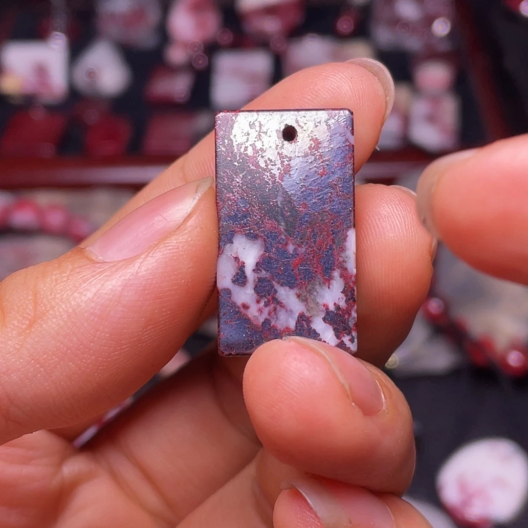 天然辰砂朱砂吊坠