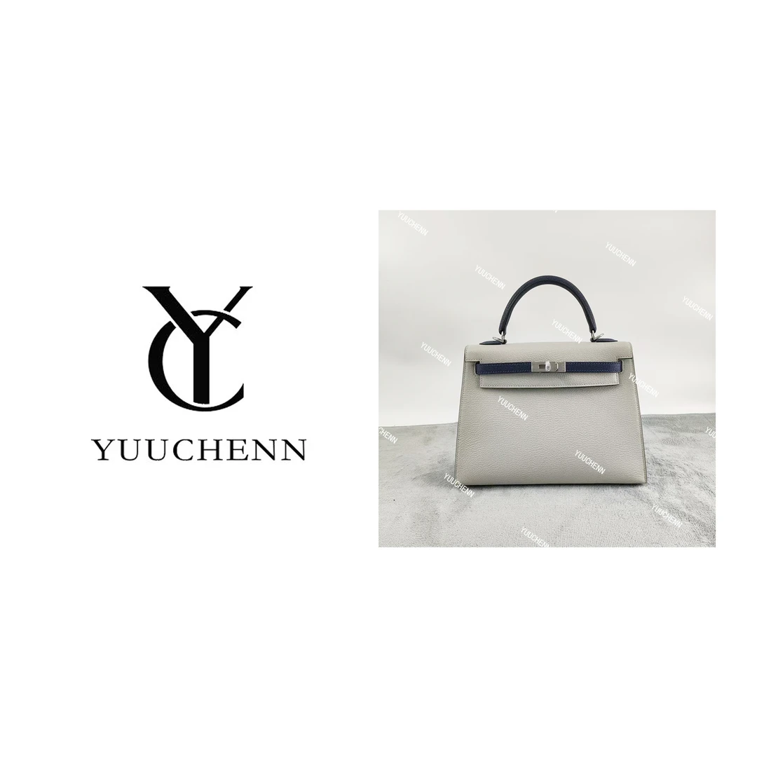 YUUCHENN【手工定制】25cm原创设计高定真皮包 HH4168