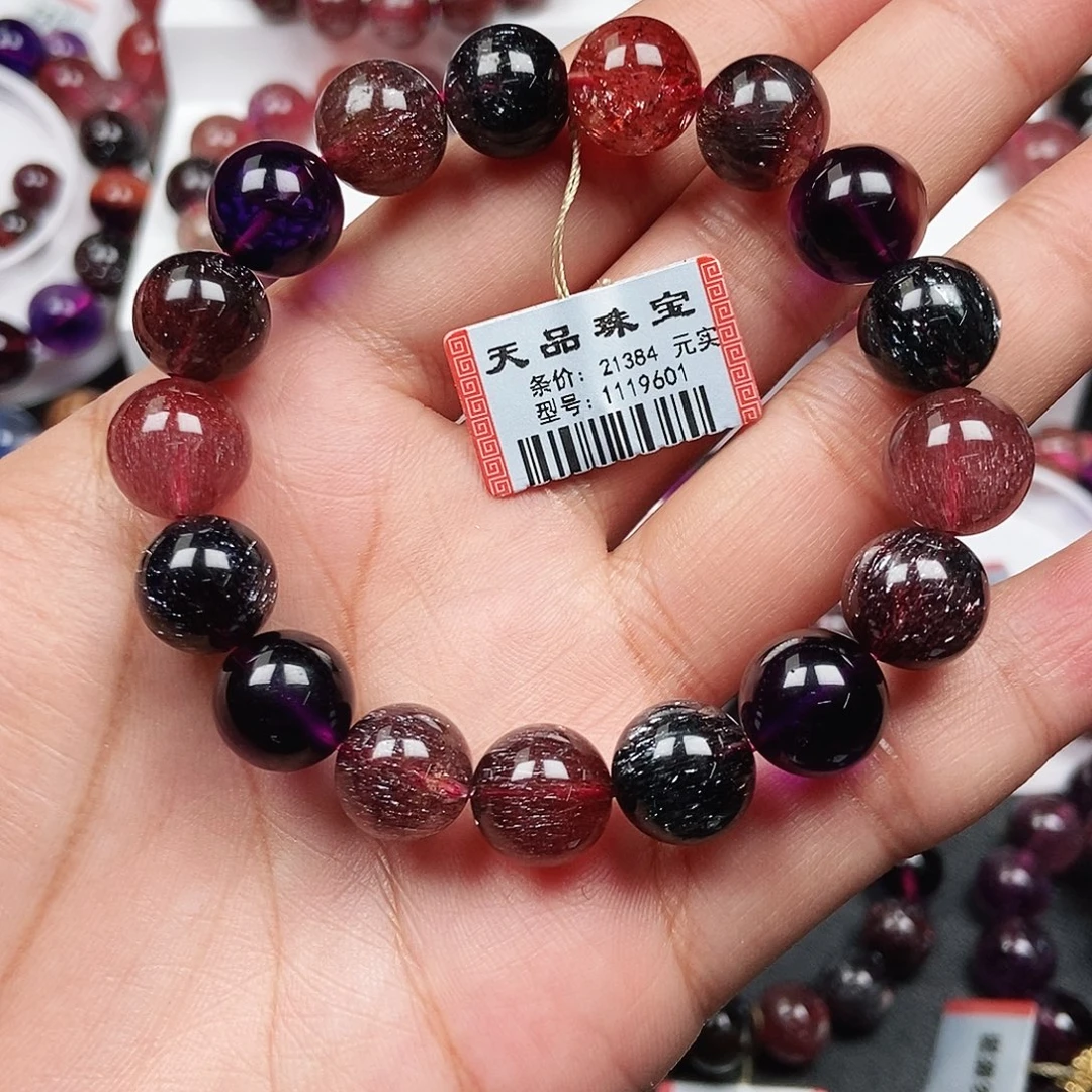 手链水晶未镶嵌黑加仑1119601