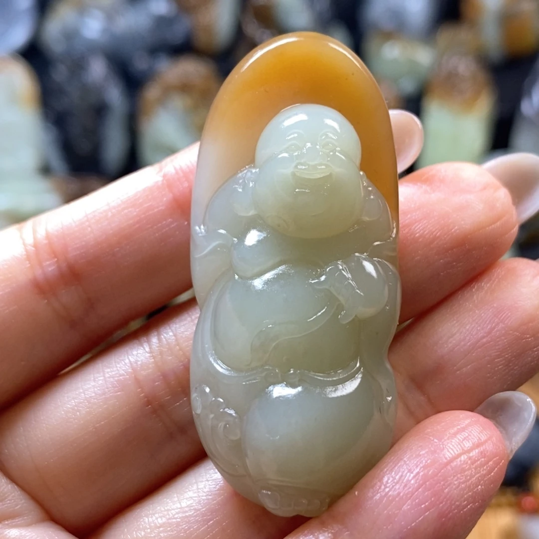 未镶嵌和田玉挂件