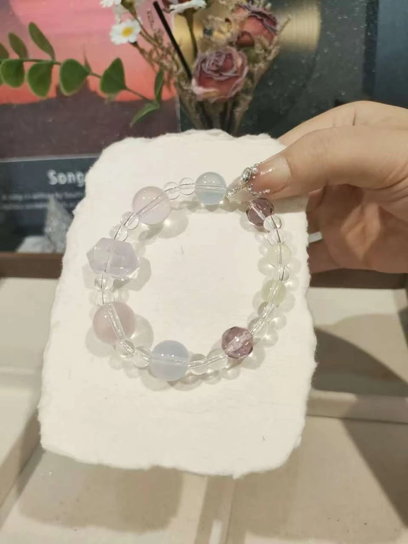 琉璃珠珠DIY手链手工时尚手串创意手工作品