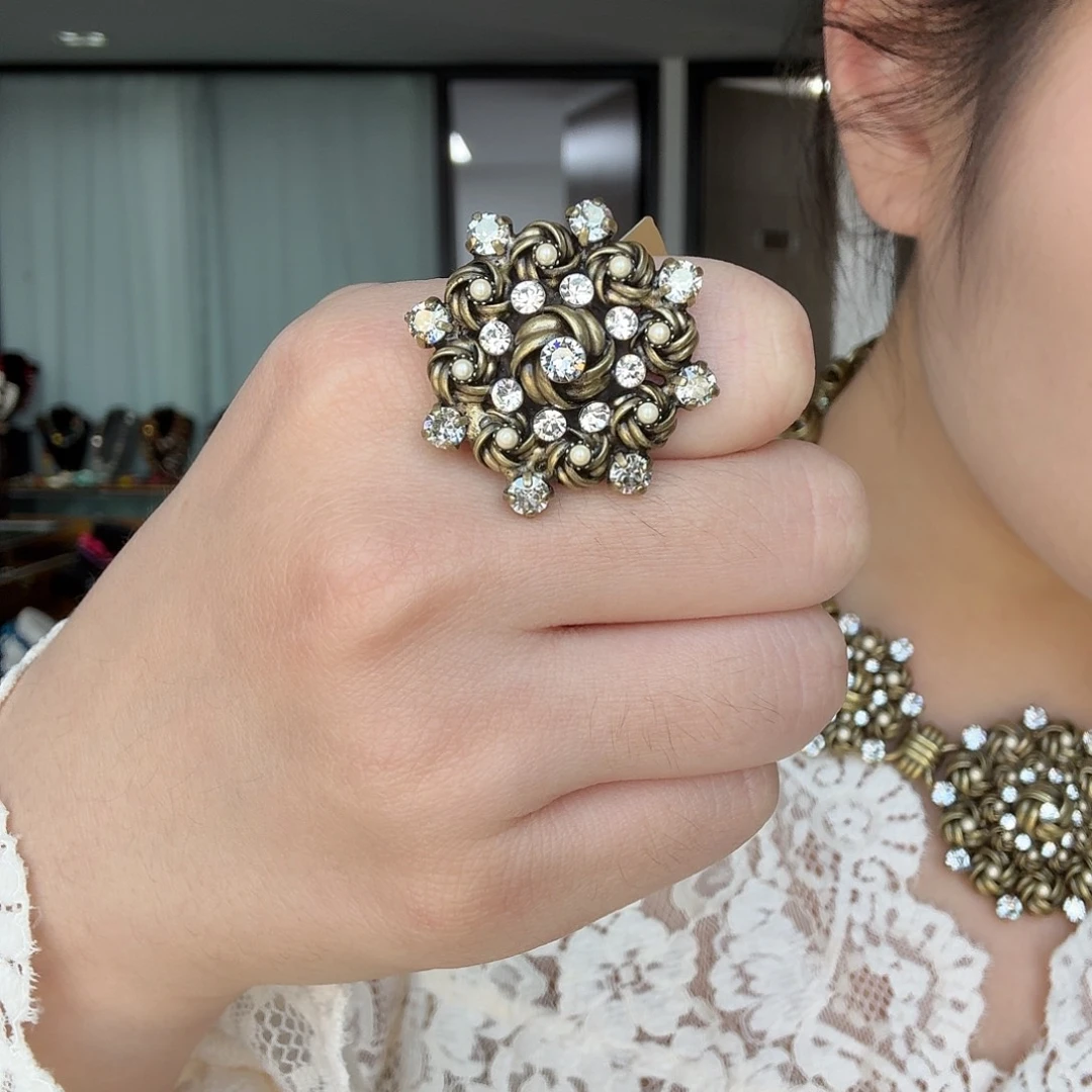 若***~琉璃合金玻璃合金科普 戒指 配套啦 不退换