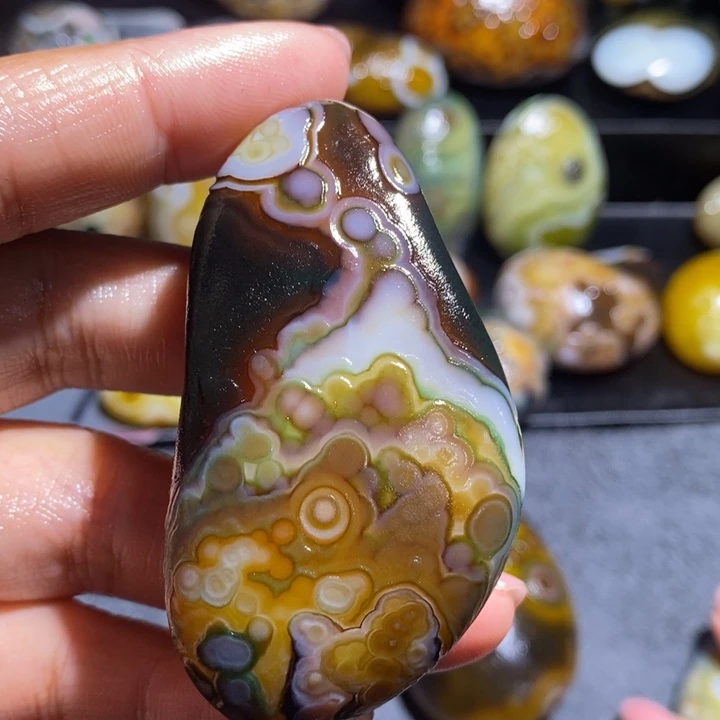 玛瑙/玉髓未镶嵌吊坠(不含链)77