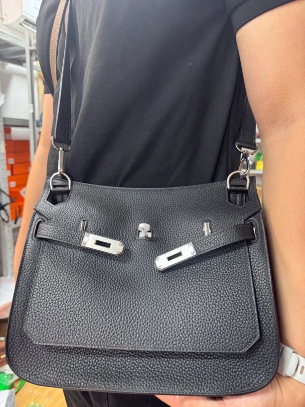 吉普塞 单肩斜挎包 28CM 原版皮蜡线