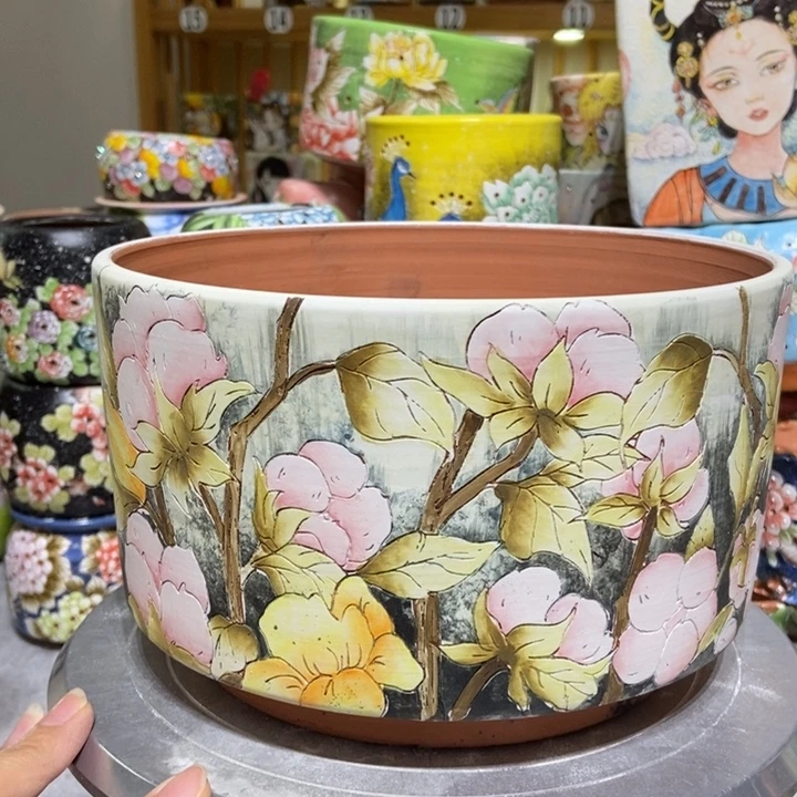 景德镇艺术手绘作品