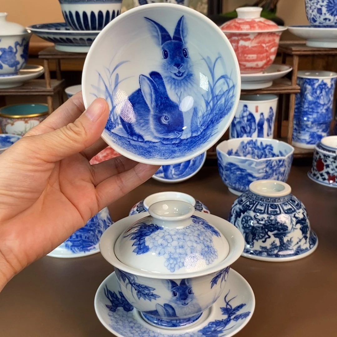 杯景德镇陶瓷手工手绘