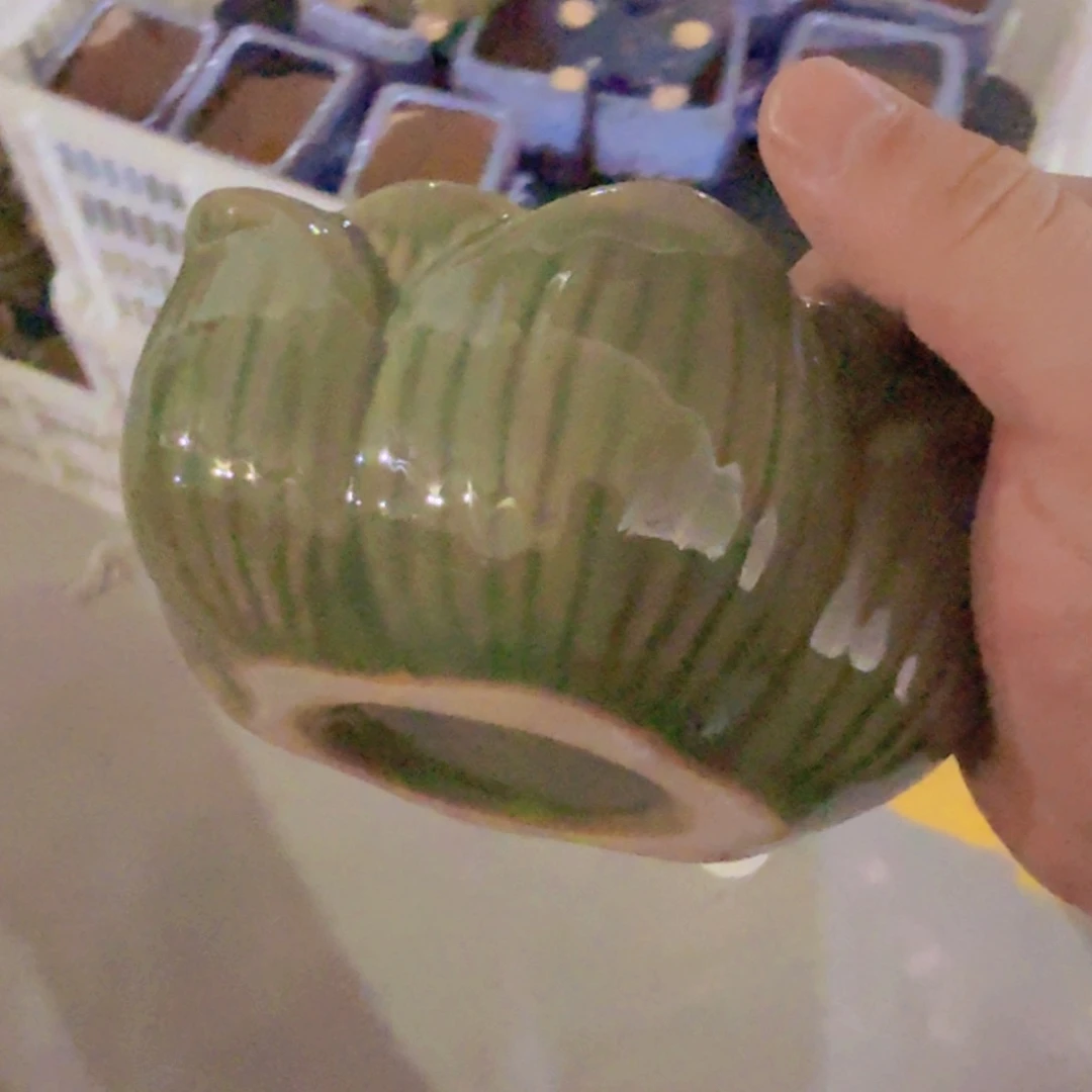 紫砂花盆粗陶哦粗