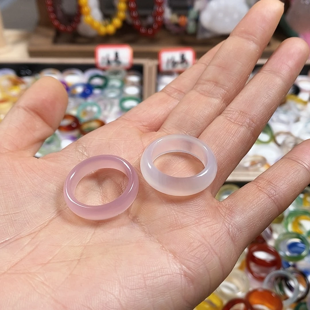 玛瑙/玉髓戒指未镶嵌F****o