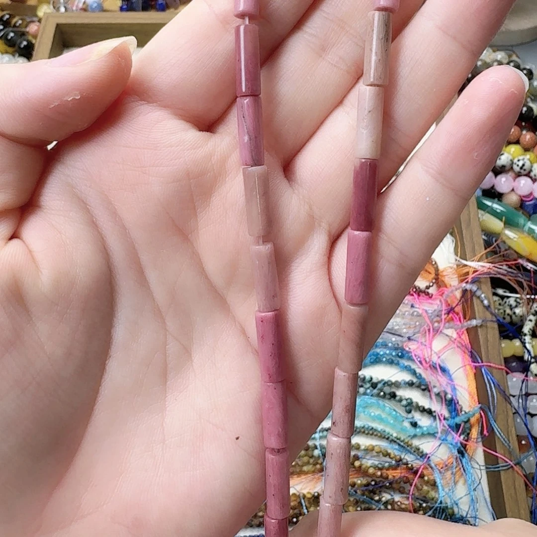 未镶嵌玛瑙/玉髓珠宝半成品卡4红木纹一条