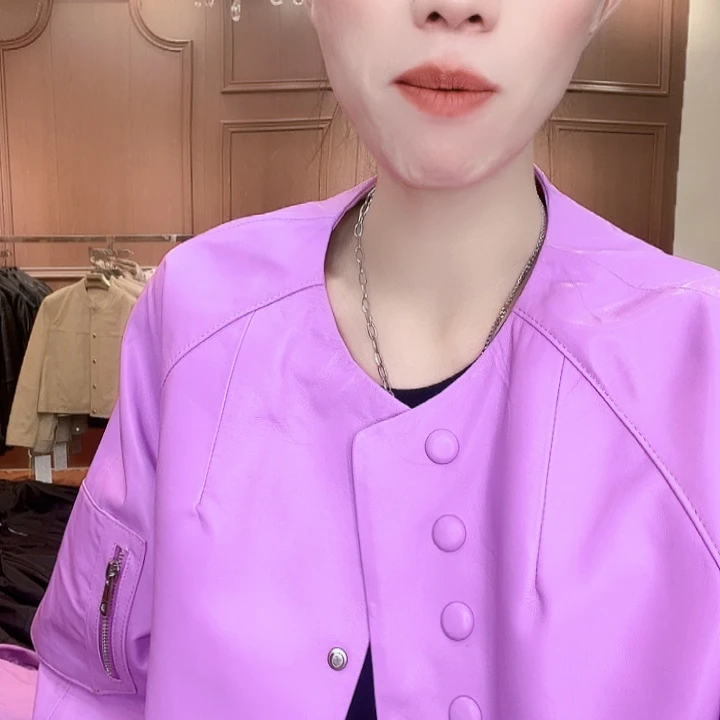 90……120斤皮衣外套