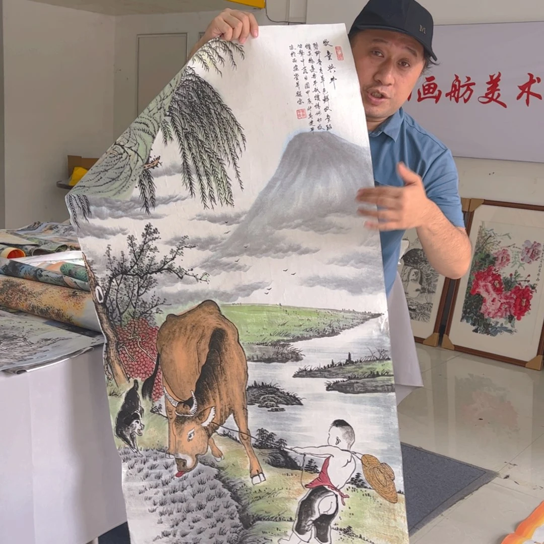 国画ZH精品手绘单幅任发