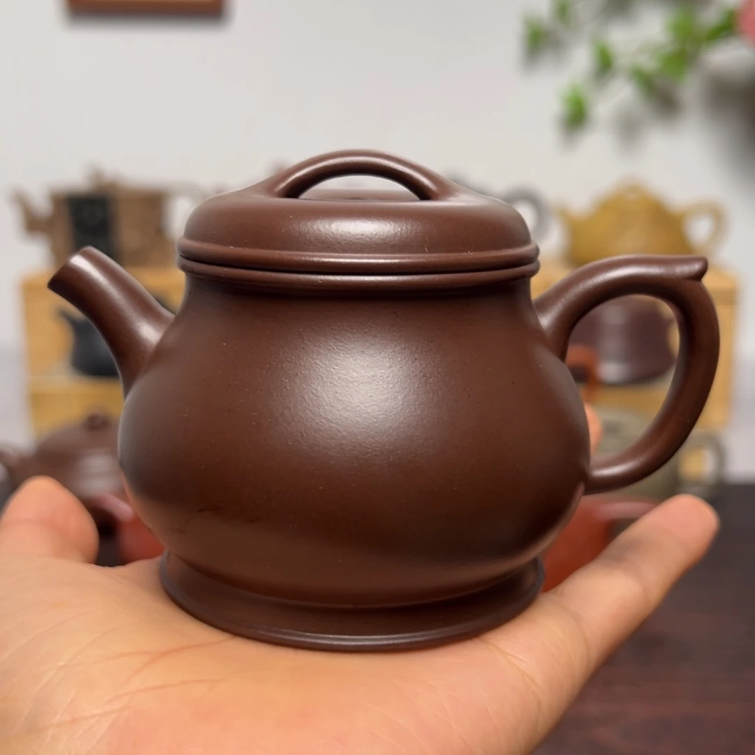 茶壶紫砂150cc 陈腐老紫泥