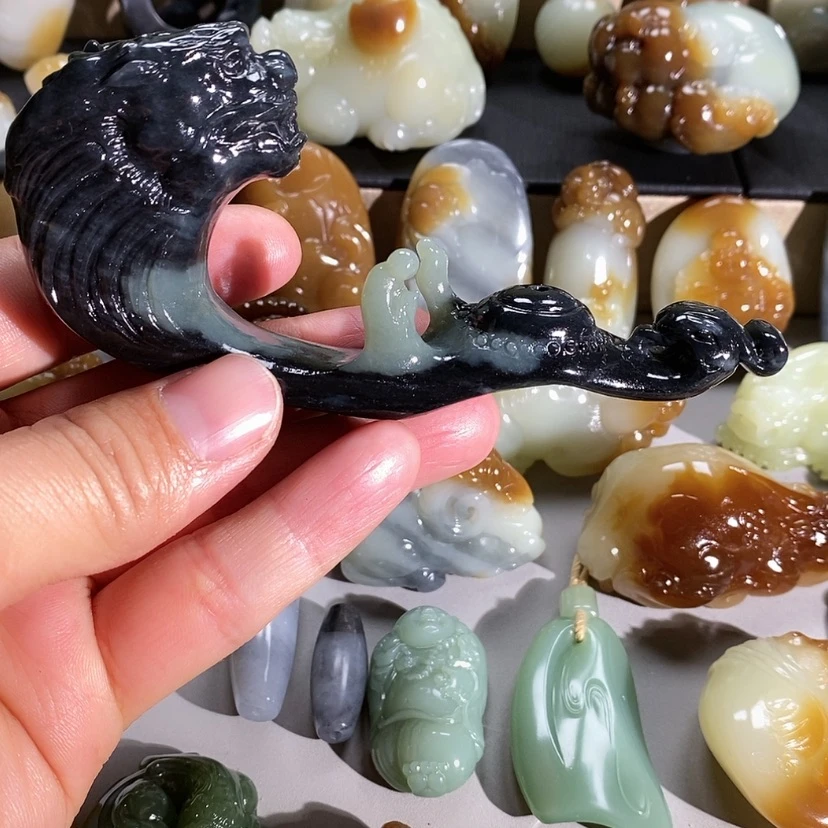 【闪购商品】和田玉颈饰未镶嵌水*羊