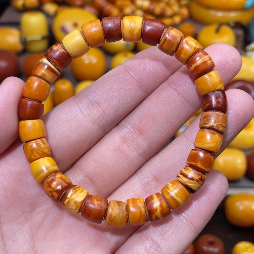琥珀未镶嵌裸石8mm