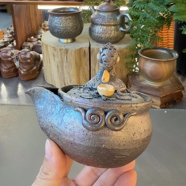 茶壶紫砂柴烧福利新品多多