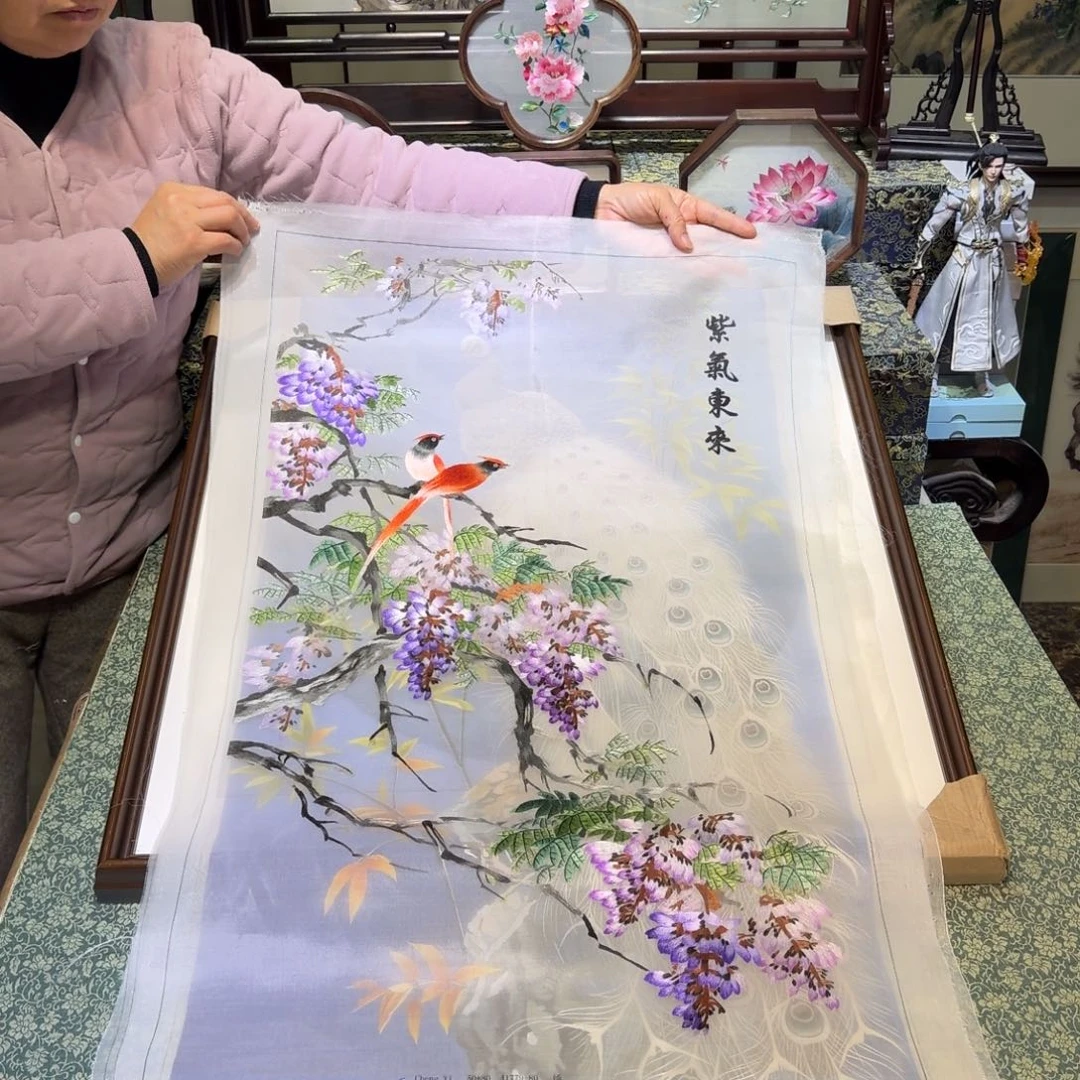 王***刺绣手工苏绣工艺