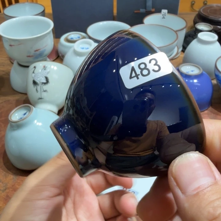 汝窑季蓝不开片喜欢的可以拍