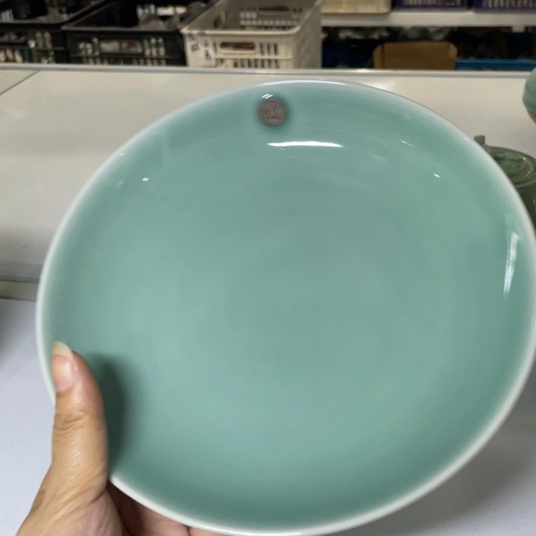 微瑕特价青瓷青瓷21厘米