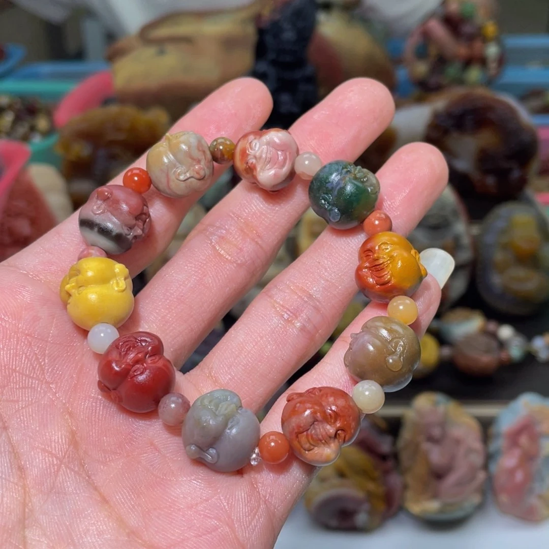 未镶嵌手串石英质玉